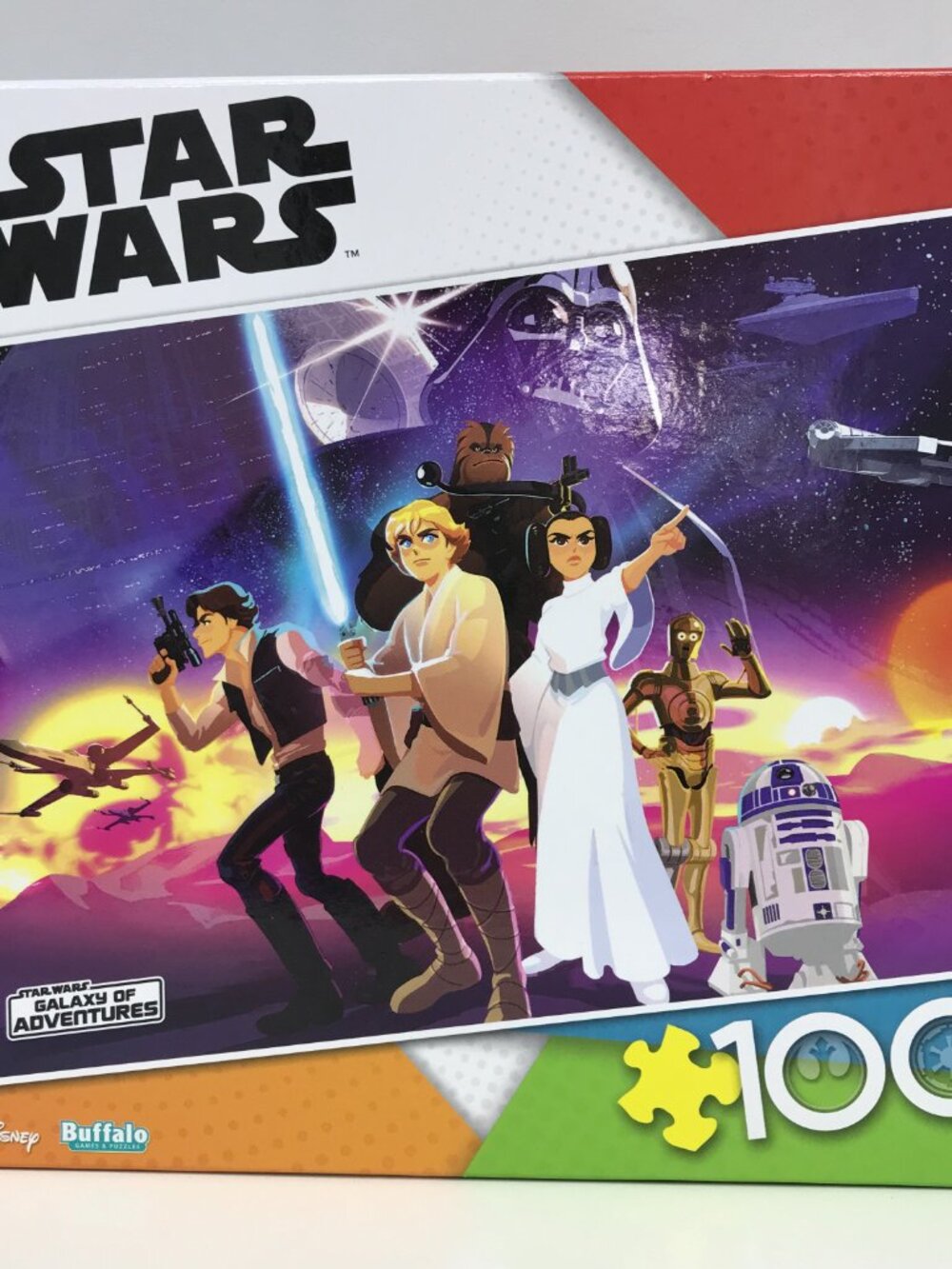 Disney Star Wars Galaxy of Adventures 100 Piece Puzzle Buffalo Games & Puzzles